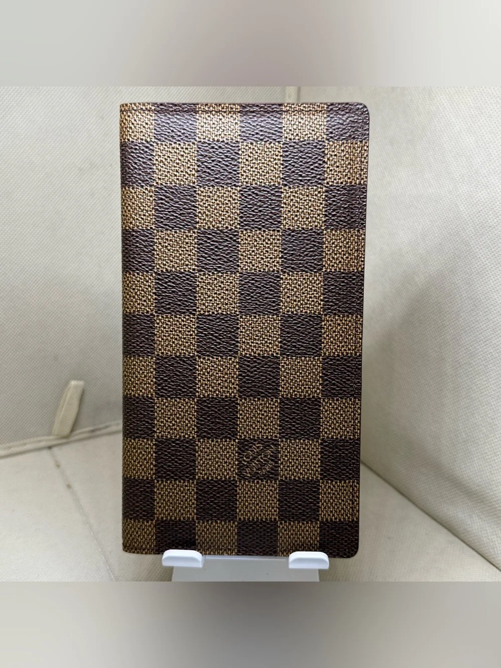 LOUIS VUITTON Limited Edition Damier Canvas Centenaire Checkbook Wallet